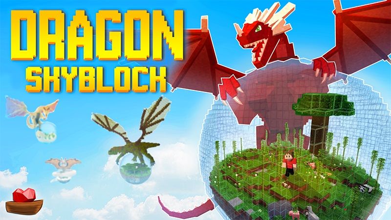 Dragon Skyblock on the Minecraft Marketplace by Lifeboat