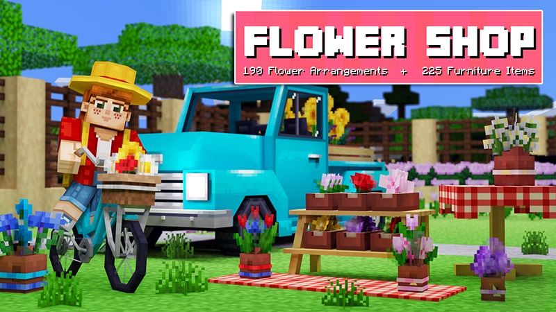 Flower Shop on the Minecraft Marketplace by Lifeboat