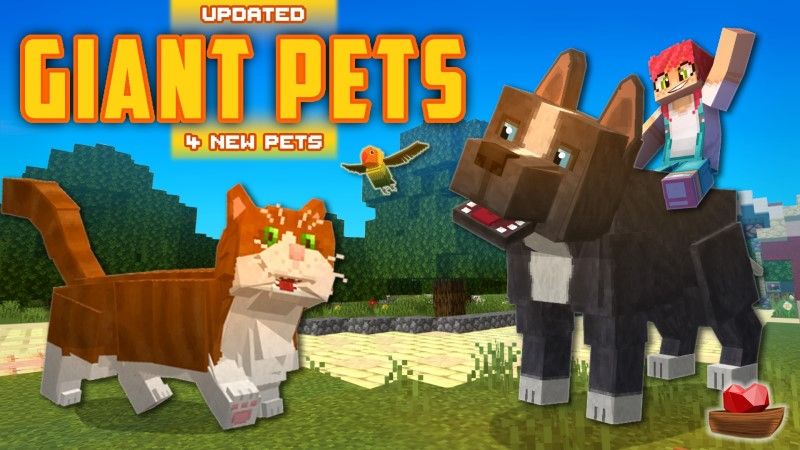 Giant Pets on the Minecraft Marketplace by Lifeboat