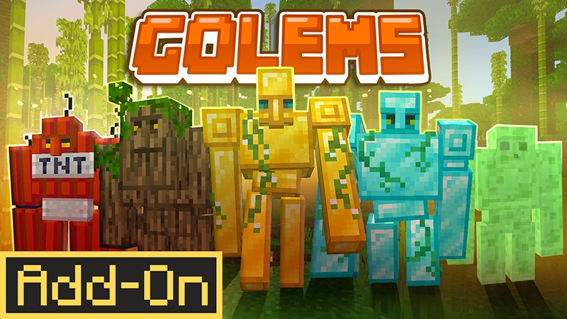 Golems Add-On 1.5 on the Minecraft Marketplace by Lifeboat