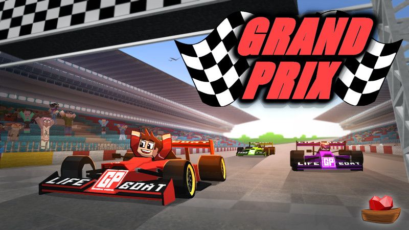 Grand Prix on the Minecraft Marketplace by Lifeboat