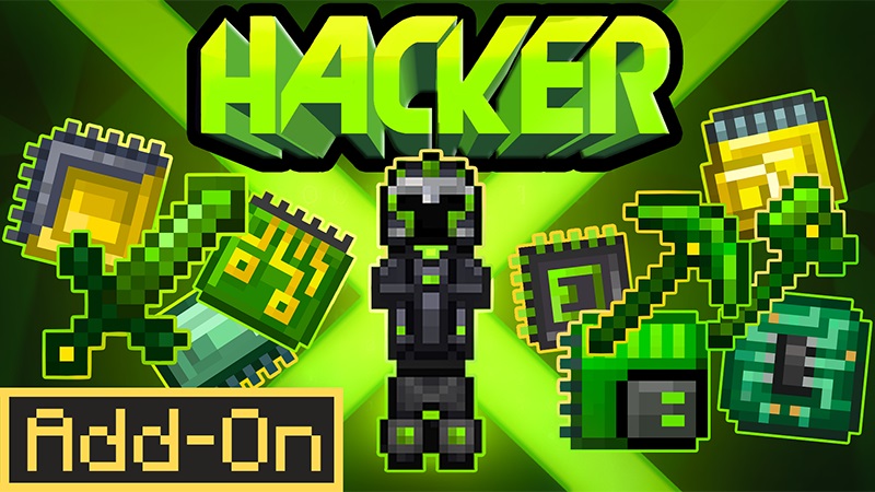 Hacker Add-On on the Minecraft Marketplace by Lifeboat