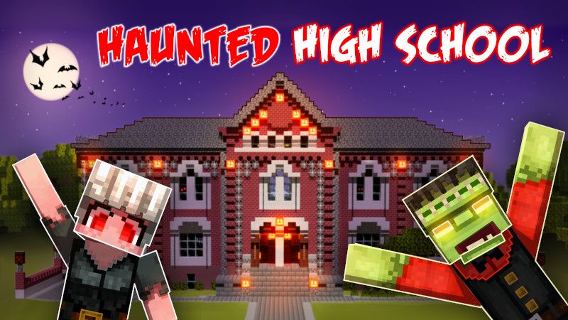 Haunted High School on the Minecraft Marketplace by Lifeboat