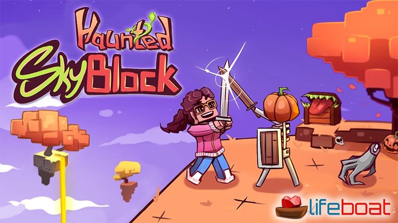 Haunted Skyblock on the Minecraft Marketplace by Lifeboat