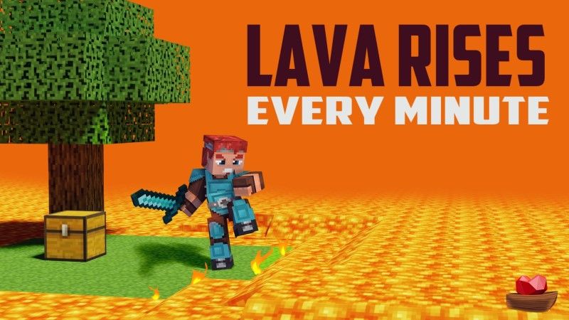 Lava Rises Every Minute on the Minecraft Marketplace by Lifeboat