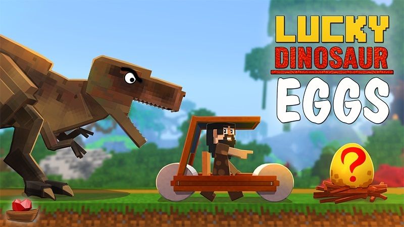 Lucky Dinosaur Eggs on the Minecraft Marketplace by Lifeboat