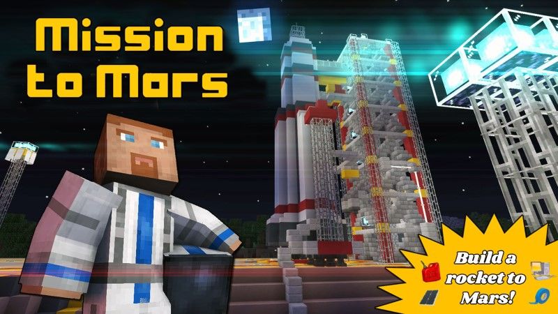 Mission to Mars on the Minecraft Marketplace by Lifeboat