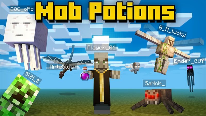 Mob Potions on the Minecraft Marketplace by Lifeboat