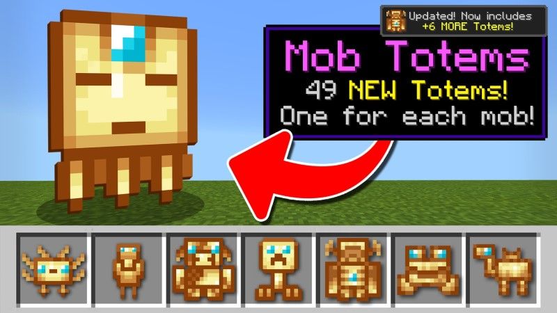 Mob Totems on the Minecraft Marketplace by Lifeboat