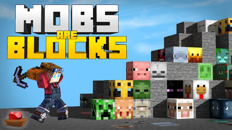 Mobs Are Blocks on the Minecraft Marketplace by Lifeboat