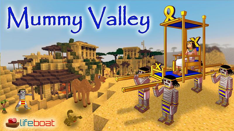 Mummy Valley on the Minecraft Marketplace by Lifeboat