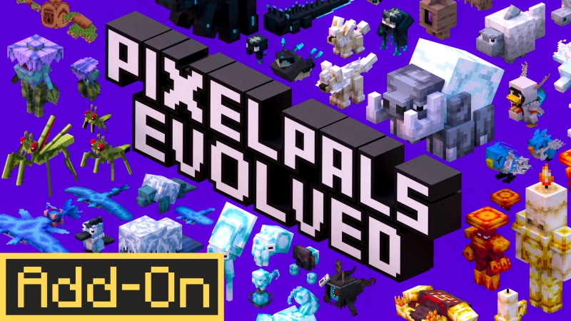 PixelPals: Evolved Add-On 1.1 on the Minecraft Marketplace by Lifeboat