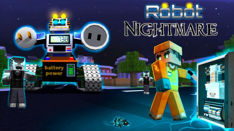 Robot Nightmare on the Minecraft Marketplace by Lifeboat