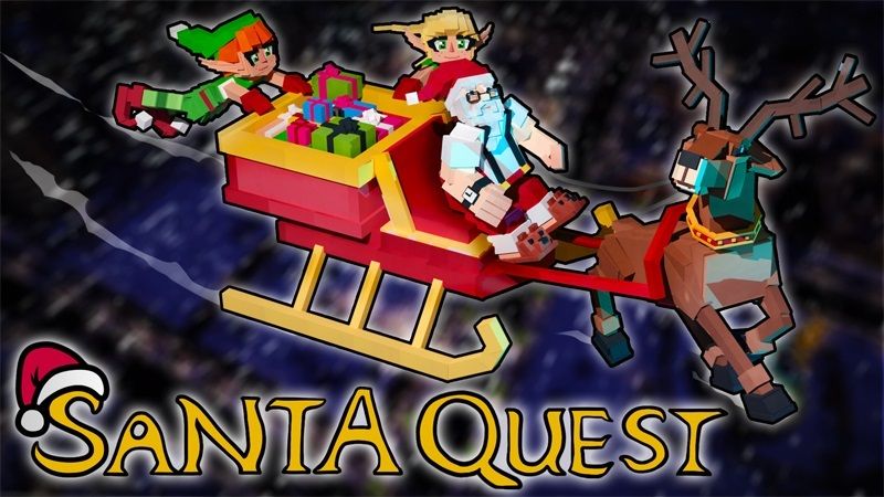 Santa Quest on the Minecraft Marketplace by Lifeboat