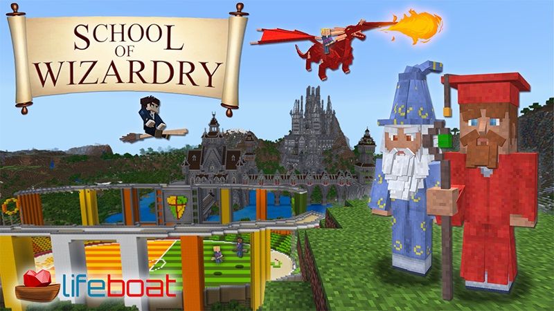 School of Wizardry on the Minecraft Marketplace by Lifeboat