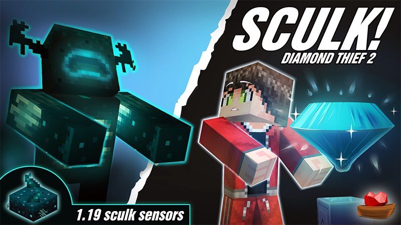 Sculk! Diamond Thief 2 on the Minecraft Marketplace by Lifeboat