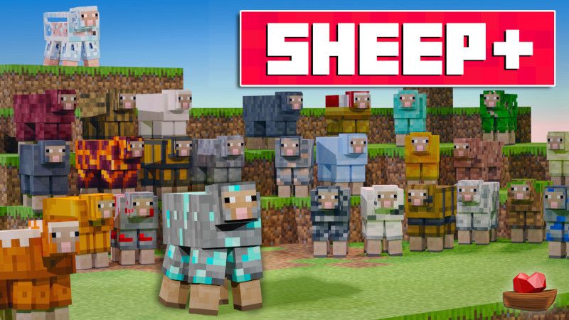 Sheep+ on the Minecraft Marketplace by Lifeboat