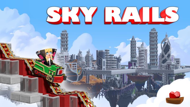 Sky Rails on the Minecraft Marketplace by Lifeboat