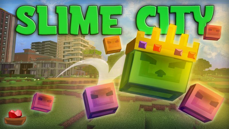 Slime City on the Minecraft Marketplace by Lifeboat