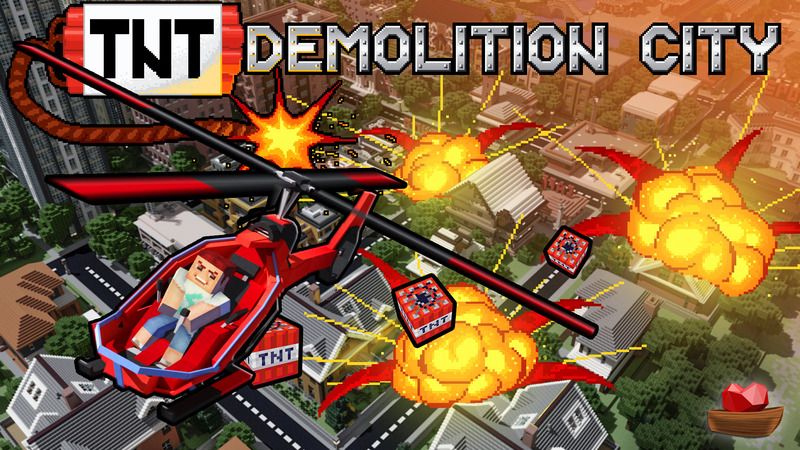 TNT: Demolition City on the Minecraft Marketplace by Lifeboat