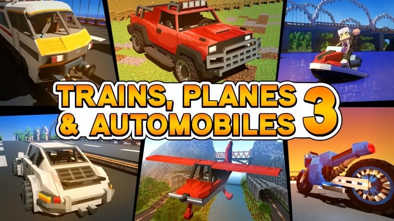 Trains, Planes & Automobiles 3 on the Minecraft Marketplace by Lifeboat