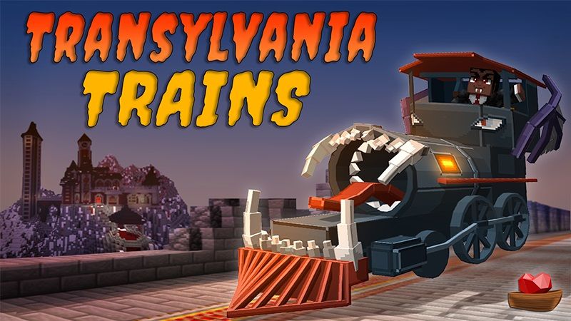 Transylvania Trains on the Minecraft Marketplace by Lifeboat