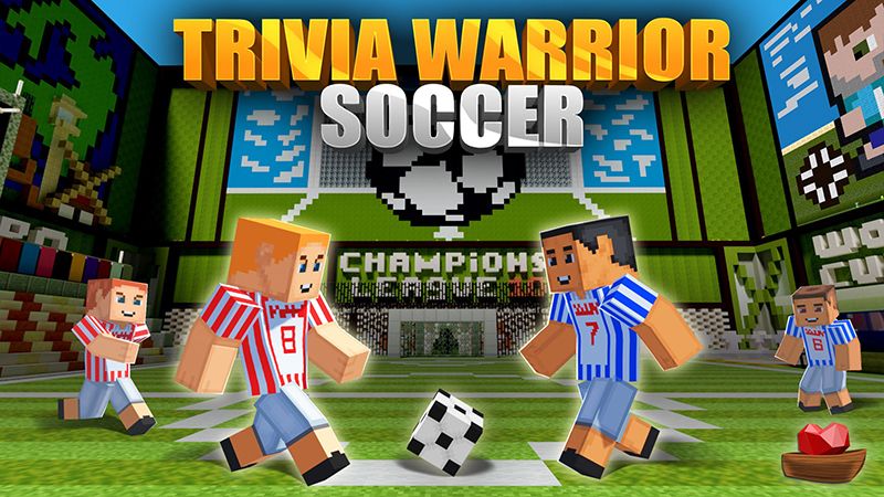 Trivia Warrior: Soccer on the Minecraft Marketplace by Lifeboat