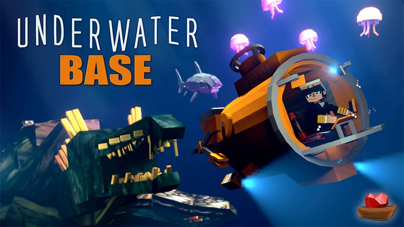 Underwater Base on the Minecraft Marketplace by Lifeboat