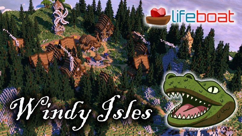 Windy Isles on the Minecraft Marketplace by Lifeboat