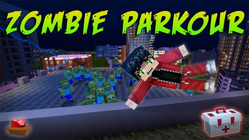 Zombie Parkour on the Minecraft Marketplace by Lifeboat