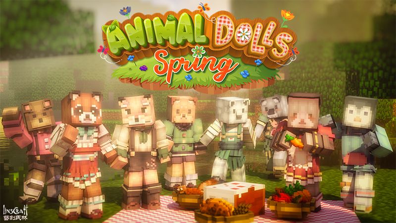 Animal Dolls: Spring HD on the Minecraft Marketplace by LinsCraft