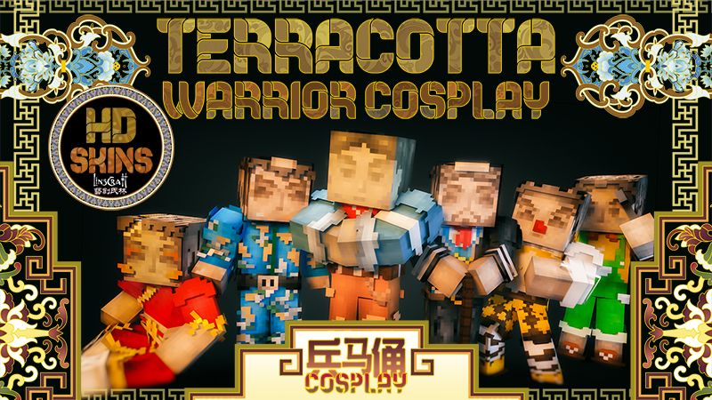 Terracotta Warrior Cosplay HD on the Minecraft Marketplace by LinsCraft