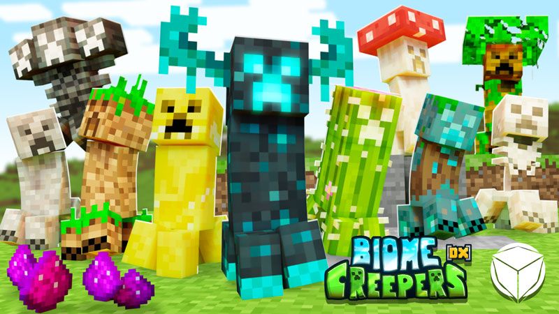 Biome Creepers [DX] on the Minecraft Marketplace by Logdotzip