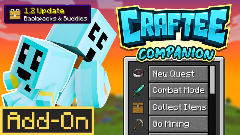 Craftee Companion 1.2 Add-On on the Minecraft Marketplace by Logdotzip