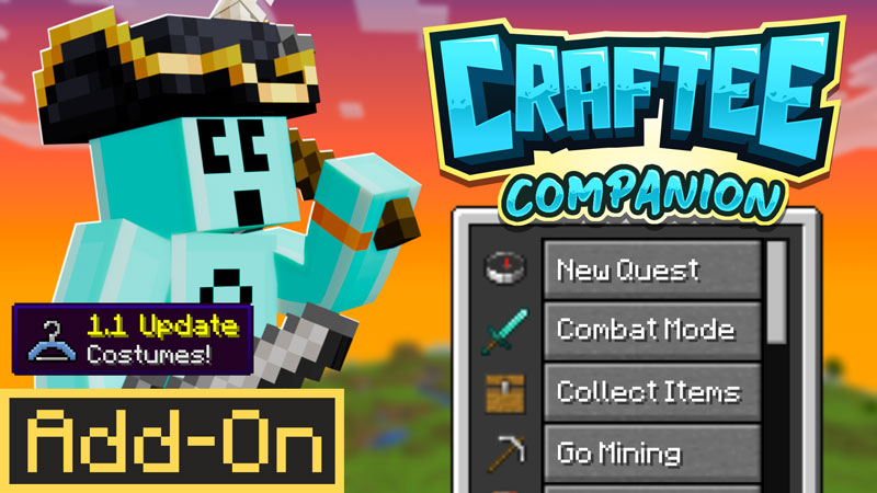 Craftee Companion v1.1 Add-On on the Minecraft Marketplace by Logdotzip