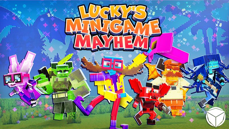 Lucky's Minigame Mayhem on the Minecraft Marketplace by Logdotzip