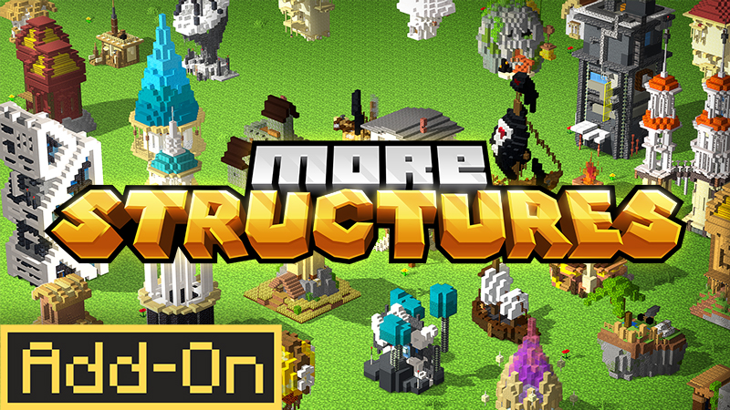 More Structures Add-On on the Minecraft Marketplace by Lore Studios