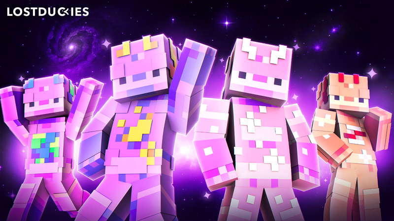 AxoGalaxies on the Minecraft Marketplace by Lostduckies