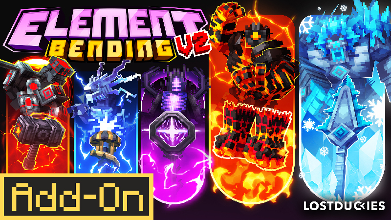 Element Bending 2.0 on the Minecraft Marketplace by Lostduckies
