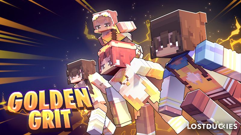 Golden Grit on the Minecraft Marketplace by Lostduckies