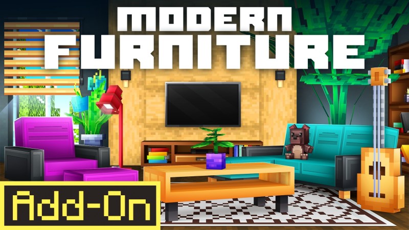 MODERN FURNITURE 2.0 Add-On on the Minecraft Marketplace by Lothiredon