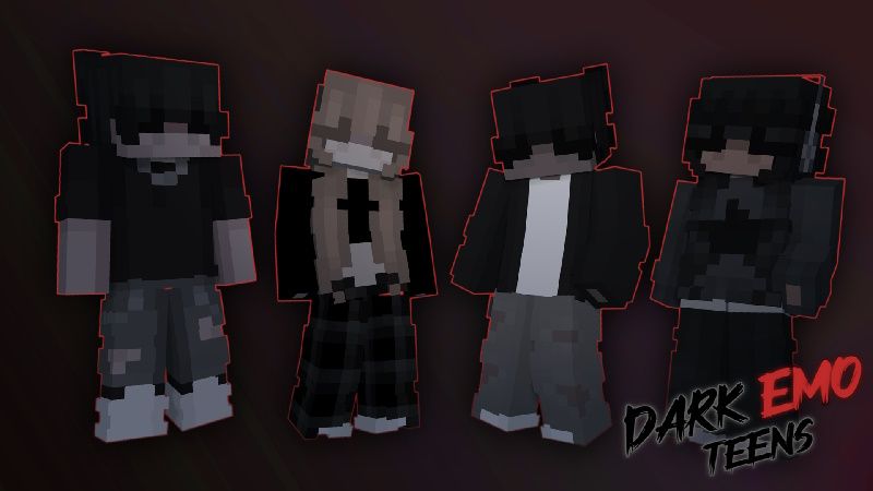 Dark Emo Teens on the Minecraft Marketplace by Lua Studios