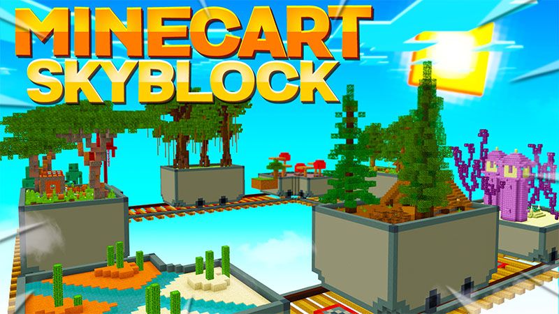 Minecart Skyblock