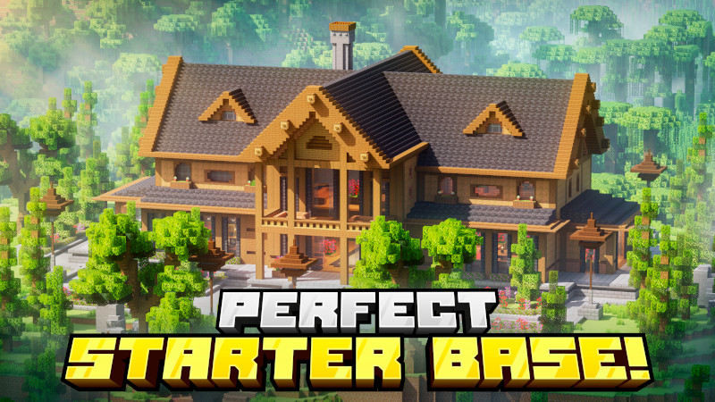 Perfect Starter Base! on the Minecraft Marketplace by Lua Studios