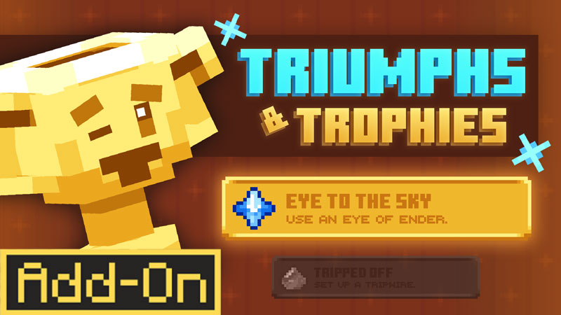 Triumphs & Trophies on the Minecraft Marketplace by Lunar Client