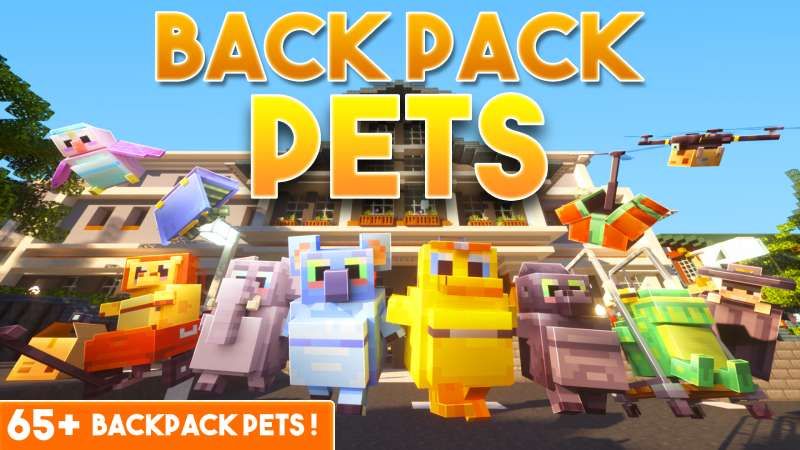 Backpack Pets on the Minecraft Marketplace by Maca Designs