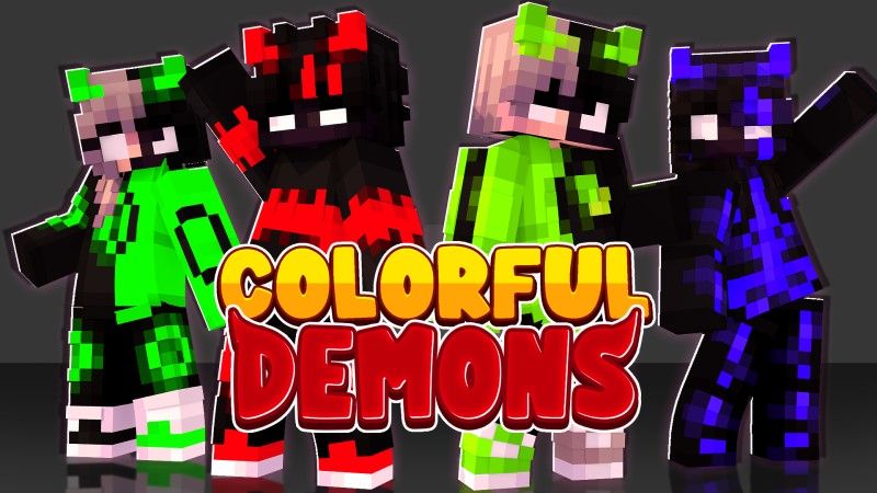 Colorful Demons on the Minecraft Marketplace by Maca Designs