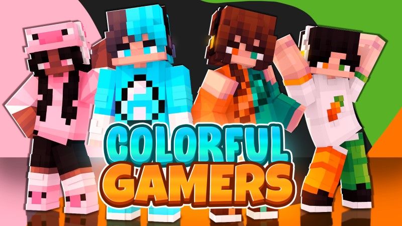 Colorful Gamers on the Minecraft Marketplace by Maca Designs