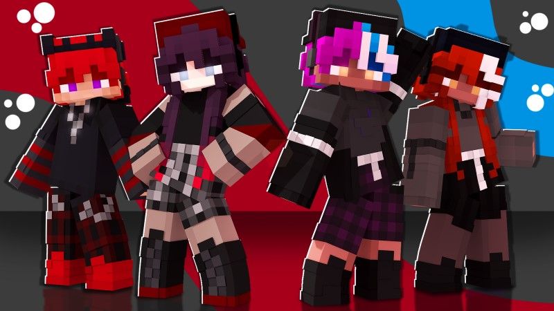 Emo Gamers on the Minecraft Marketplace by Maca Designs