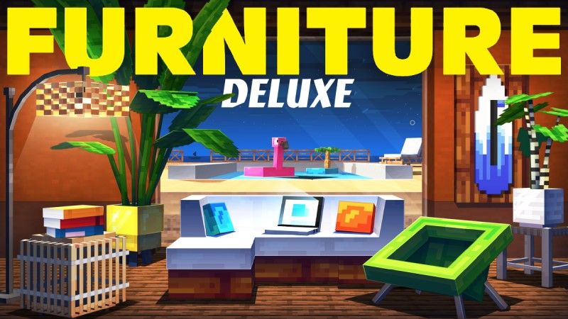 Furniture Deluxe: Tropical on the Minecraft Marketplace by Maca Designs